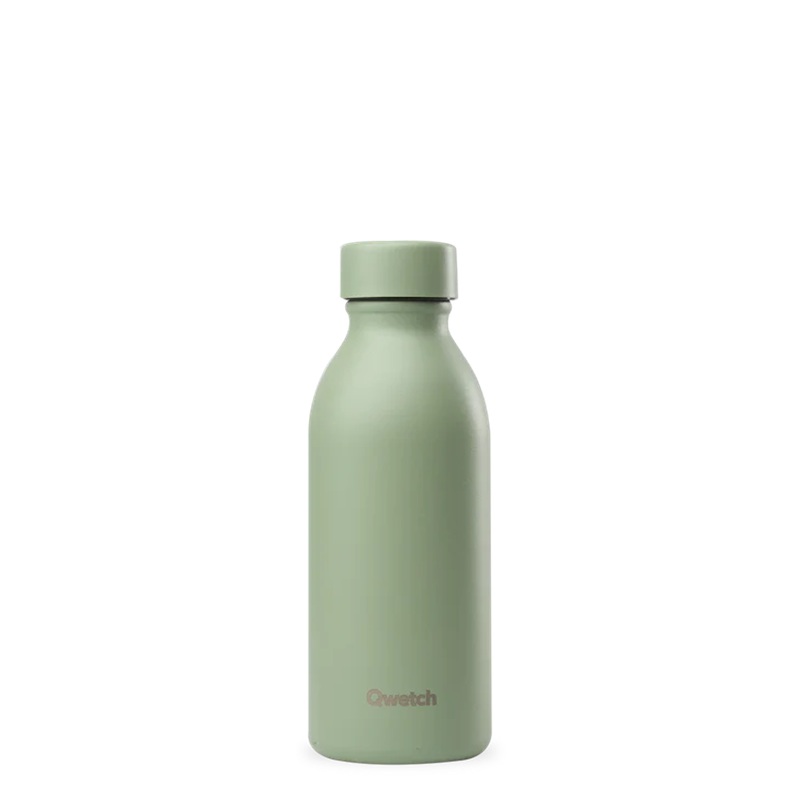 Bouteille isotherme icon matt vert tilleul 500 ml - qwetch