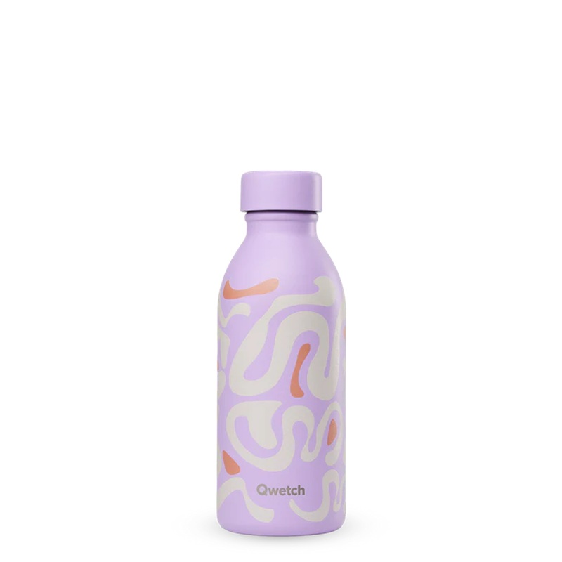 Bouteille isotherme icon waves lavande 500 ml - qwetch