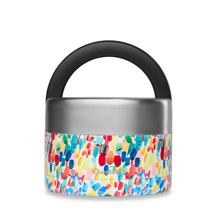 Boite repas isotherme avec poignée de portage - arty 650 ml - qwetch