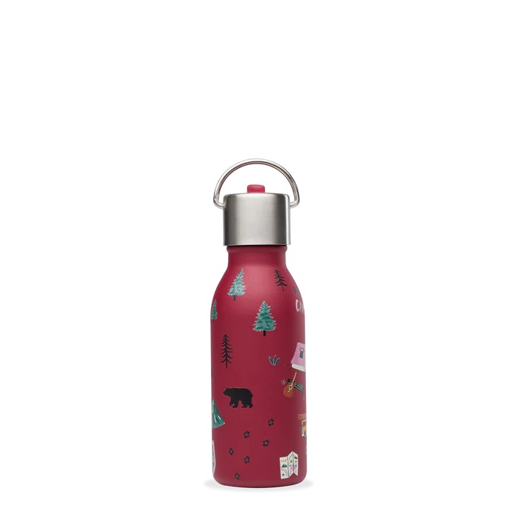 Bouteille isotherme - kids yosemite grenat 350 ml- qwetch