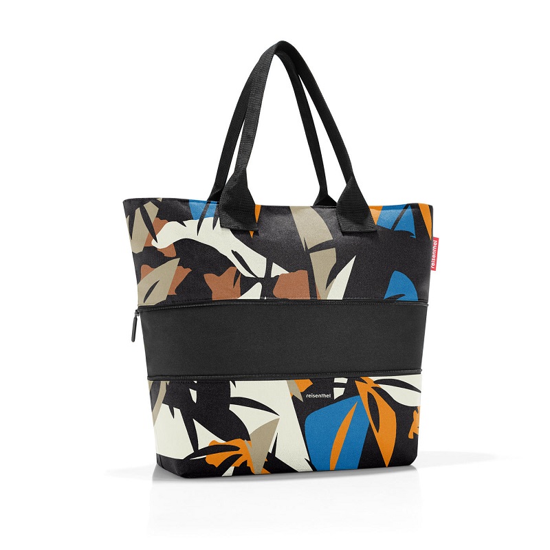 Shopper e1 jungle space blue sac de courses extensible - reisenthel