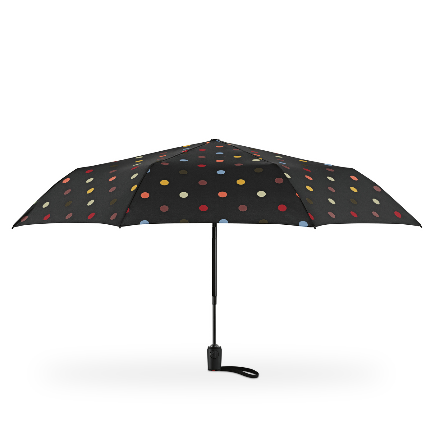 Parapluie pliable rétractable duomatic dots - reisenthel