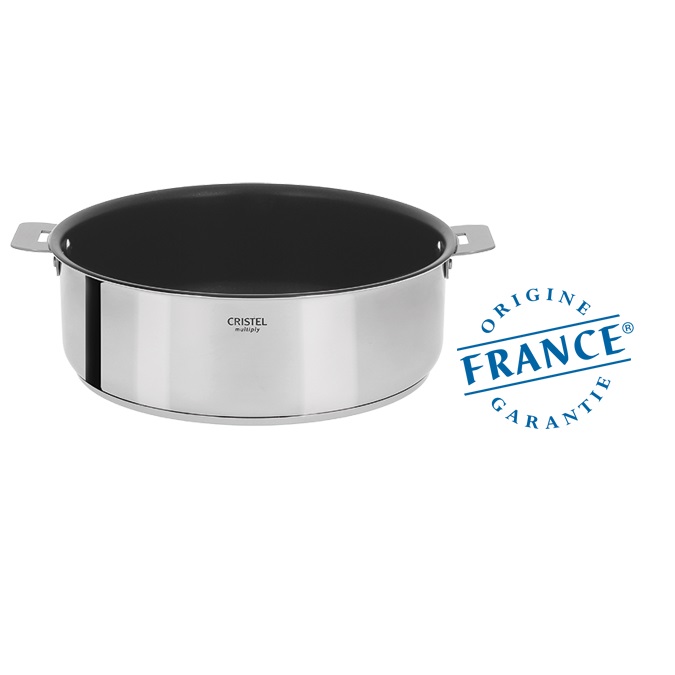 Sauteuse anti adherente 24 cm casteline multiply excalibur - cristel