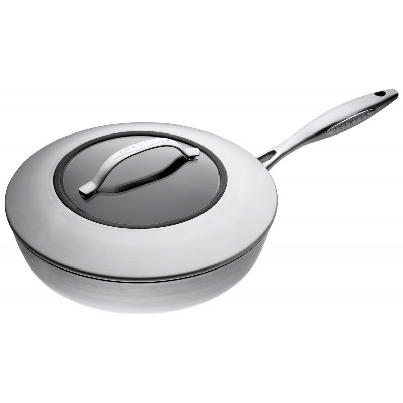Sauteuse antiadhesive avec coucercle ctx 28cm - scanpan