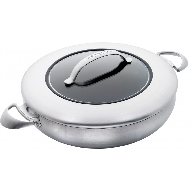 Sauteuse chef antiadhesive avec coucercle ctx 32cm - scanpan