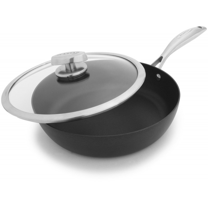 Sauteuse anti adherente pro iq 26 cm avec couvercle - scanpan
