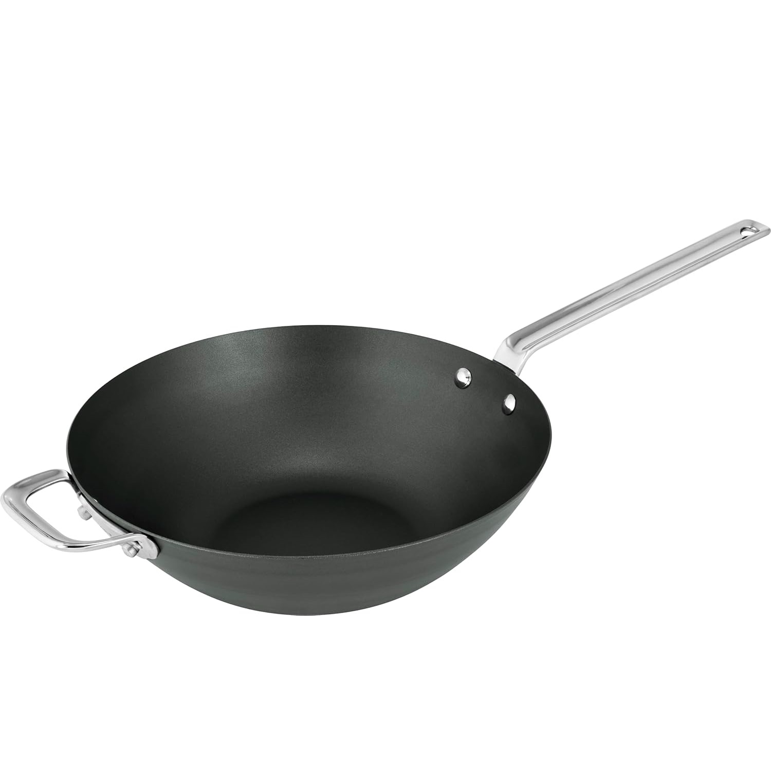 Wok en acier noir au carbone - black iron 30 cm - scanpan