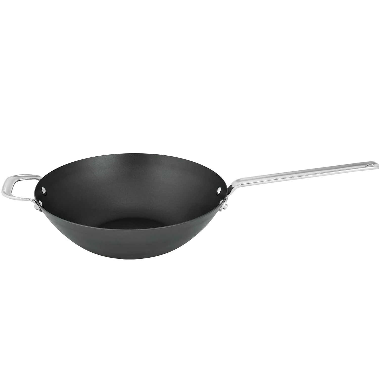 Wok en acier noir au carbone - black iron 30 cm - scanpan