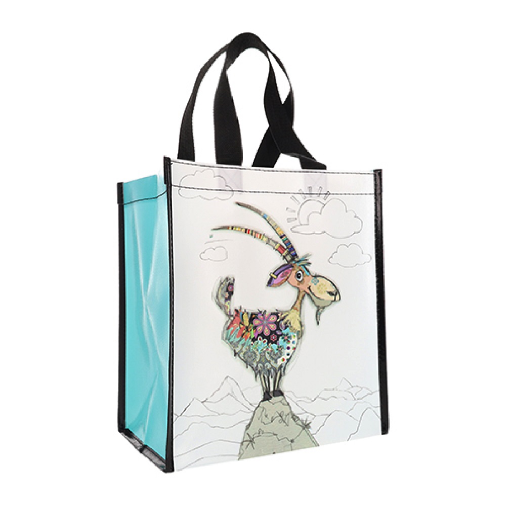 Sac cabas en plastique recycle kook bouquetin - kiub