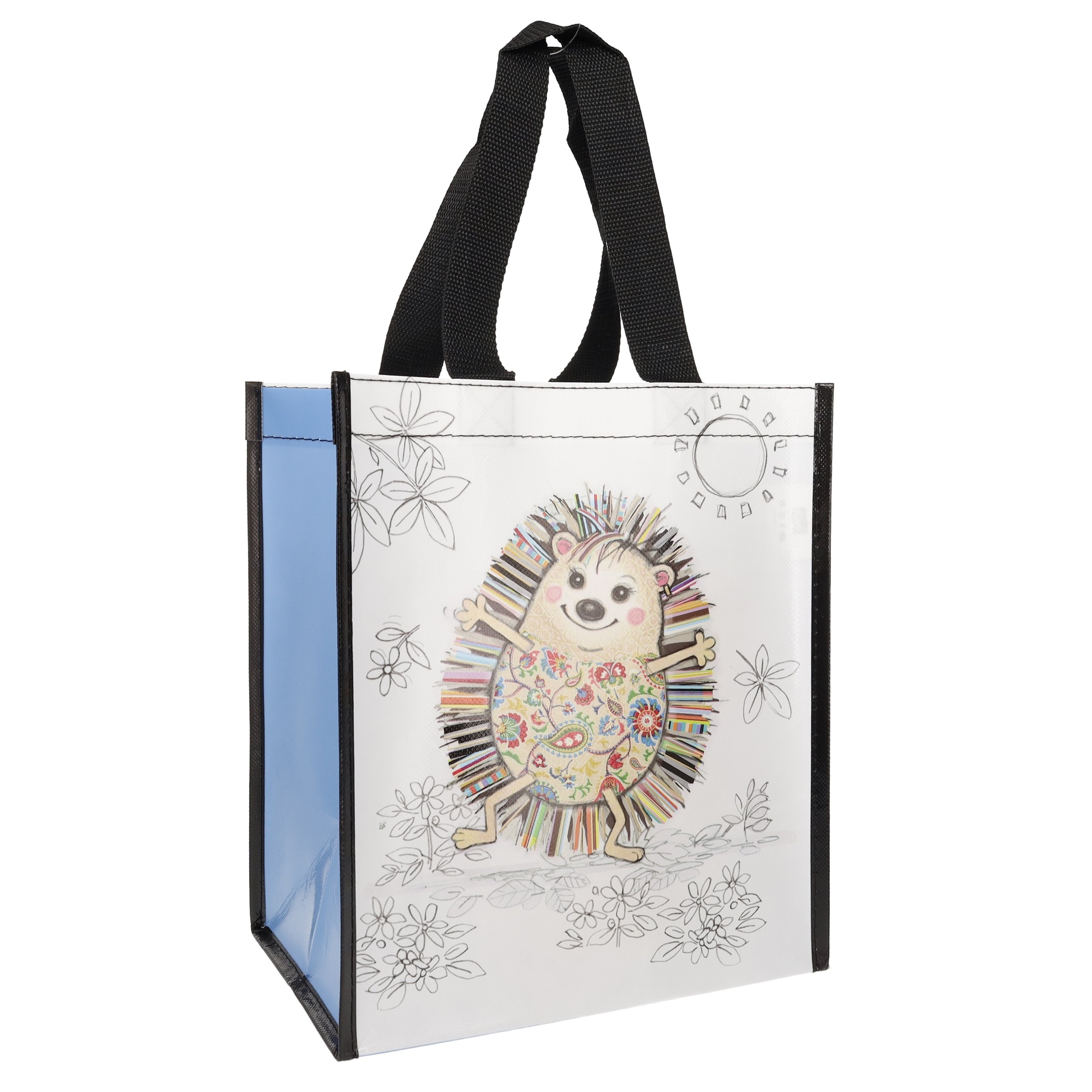 Sac cabas en plastique recyclé kook choupisson 26x29cm - kiub