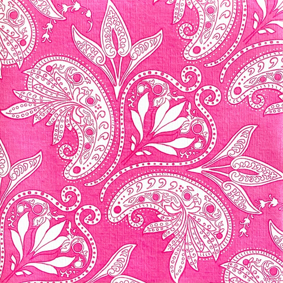Lot de 20 serviettes en papier intissé 40x40 cm bangalore fuchsia - francoise paviot