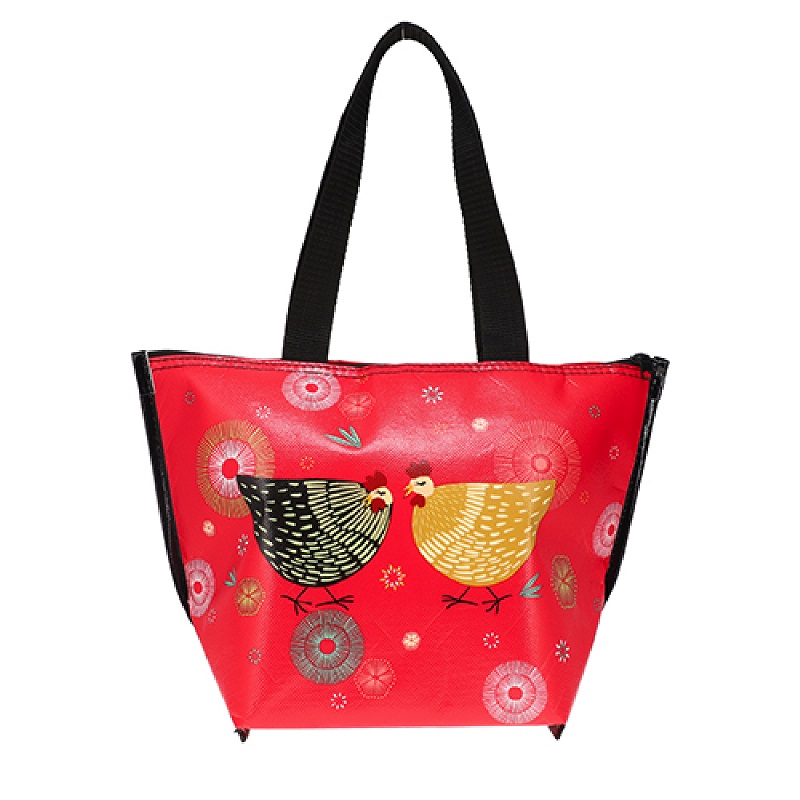 Lunch bag isotherme recycle 35 cm cocottes - kiub