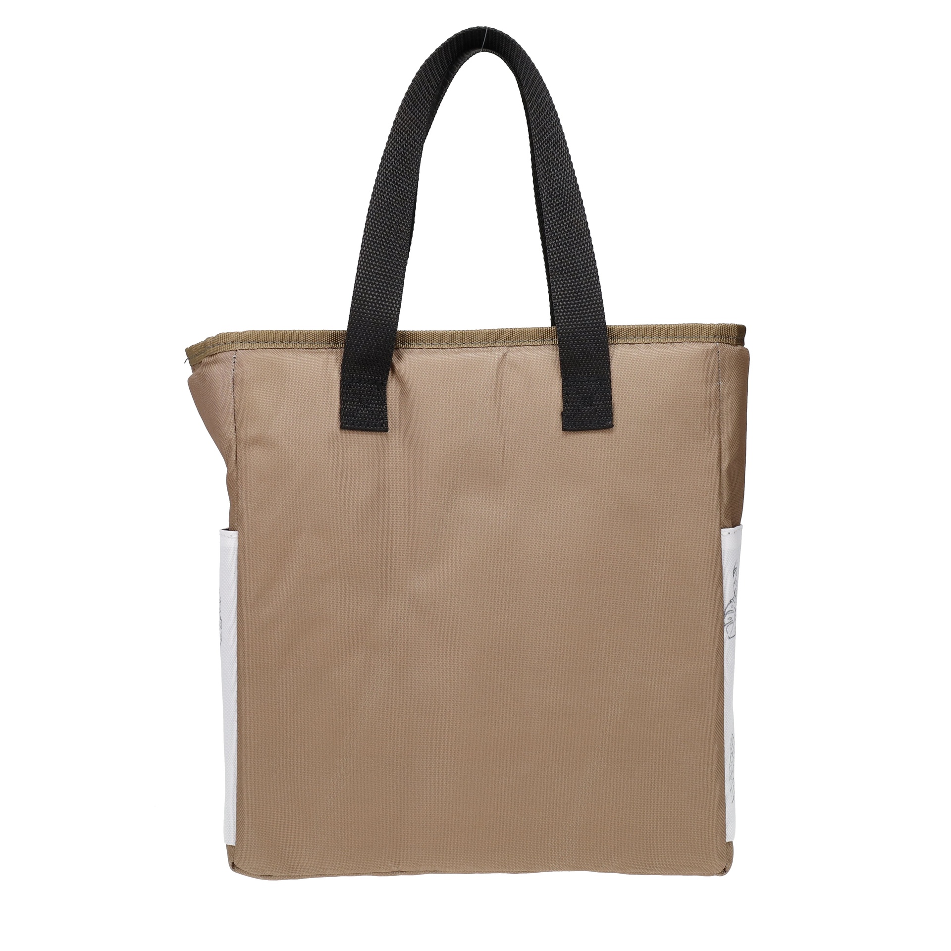 Lunch bag isotherme en matière recyclé 35cm kook chat noir - kiub