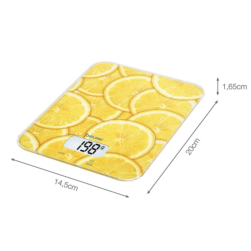 Balance electronique lemon 5kg- 1g - beurer