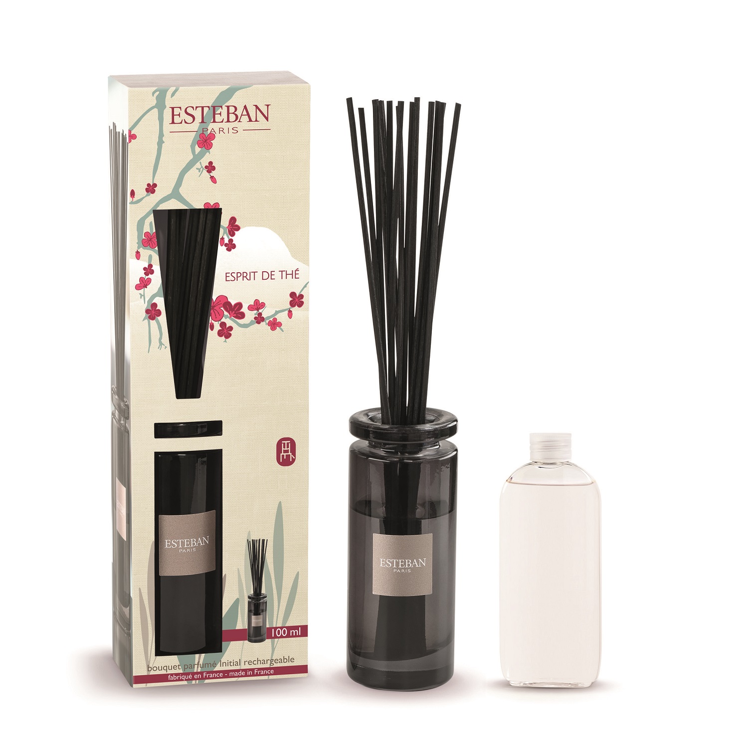 Esprit de thé, bouquet parfumé ellipse 200ml - esteban