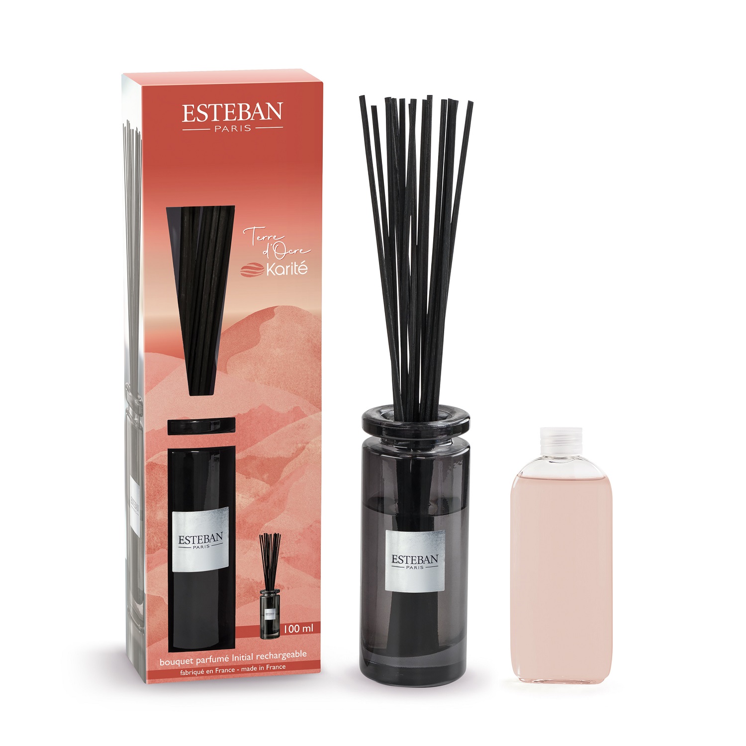 Terre d ’ocre karité, bouquet parfumé initial 100ml - esteban