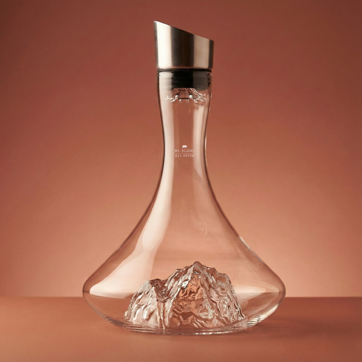 Carafe à décanter mont blanc topographic - alaskan maker