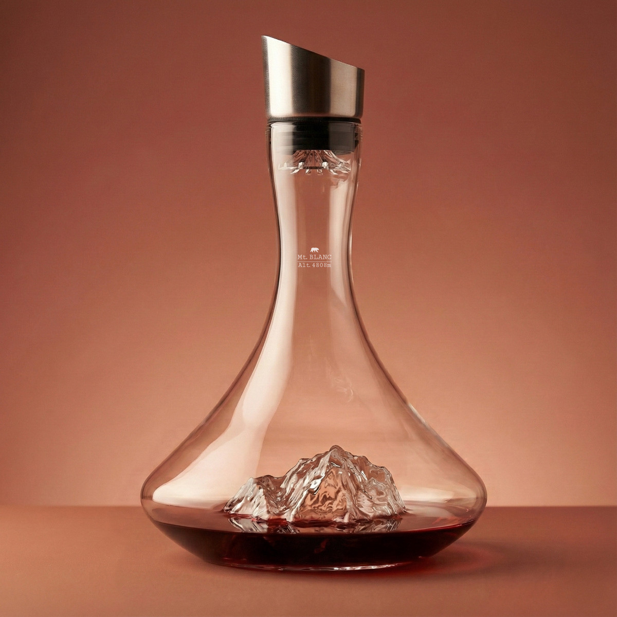 Carafe à décanter mont blanc topographic - alaskan maker