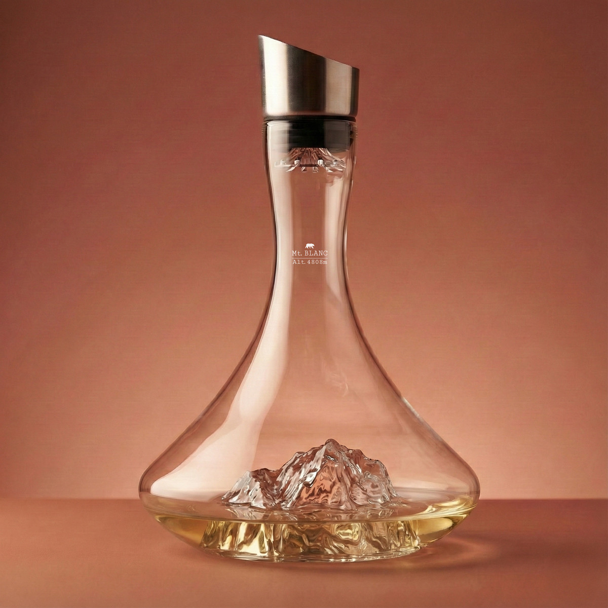 Carafe à décanter mont blanc topographic - alaskan maker