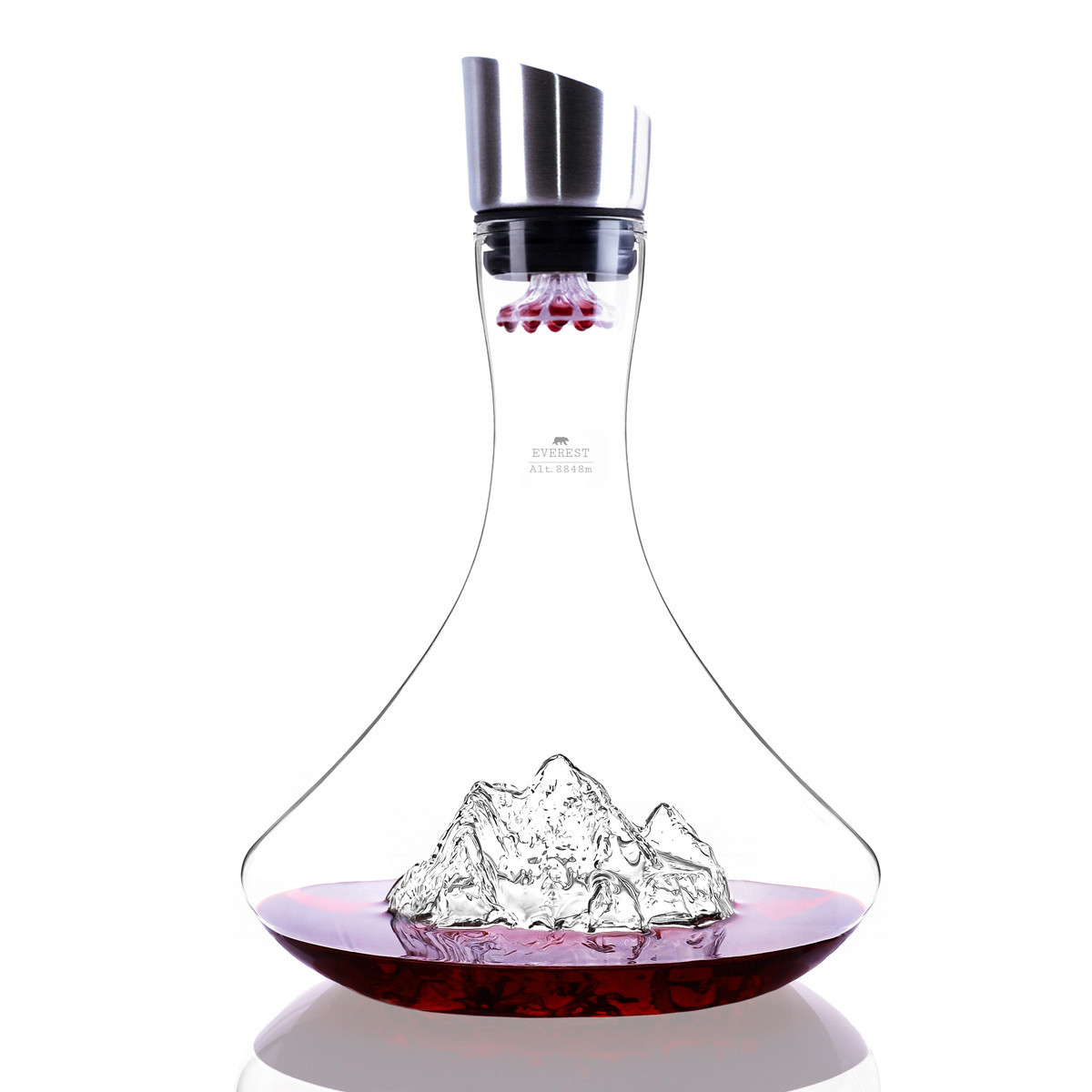 Carafe à décanter mont everest topographic - alaskan maker