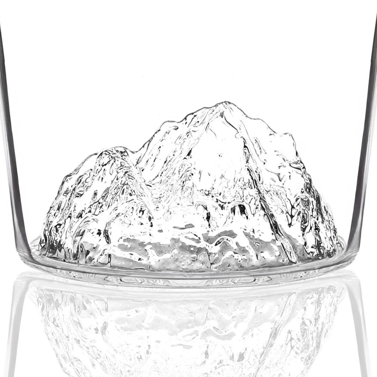 Carafe à spiritueux mont blanc topographic - alaskan maker