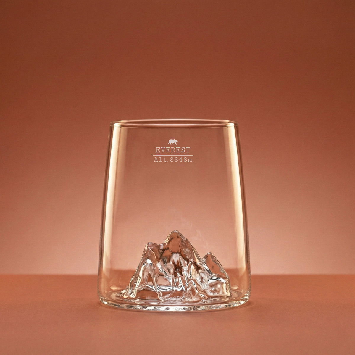 Coffret de 4 shooters topographic, everest, mont blanc, matterhorn, pic du midi - alaskan maker