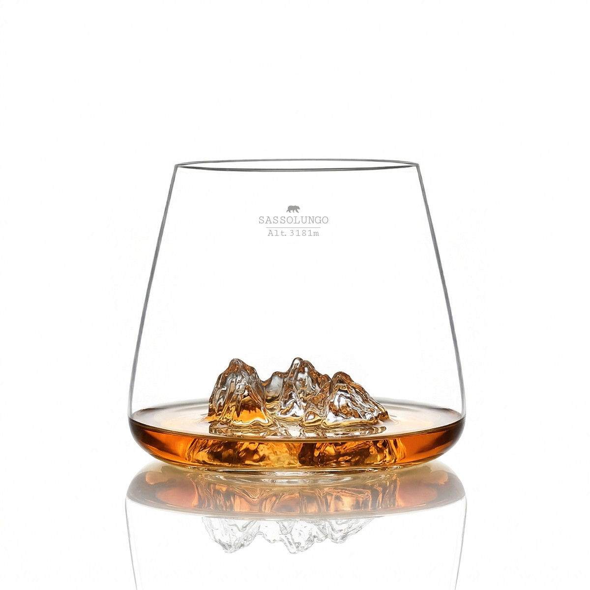 Set de 2 verres à whisky assolungo & gran paradiso topographic - alaskan maker