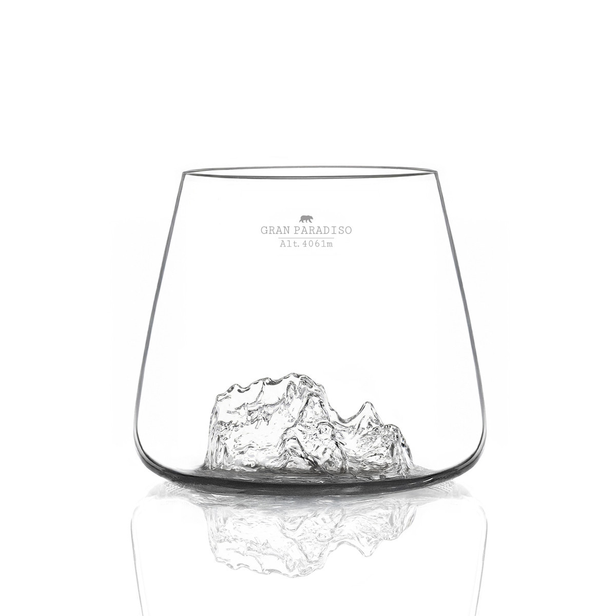 Set de 2 verres à whisky assolungo & gran paradiso topographic - alaskan maker