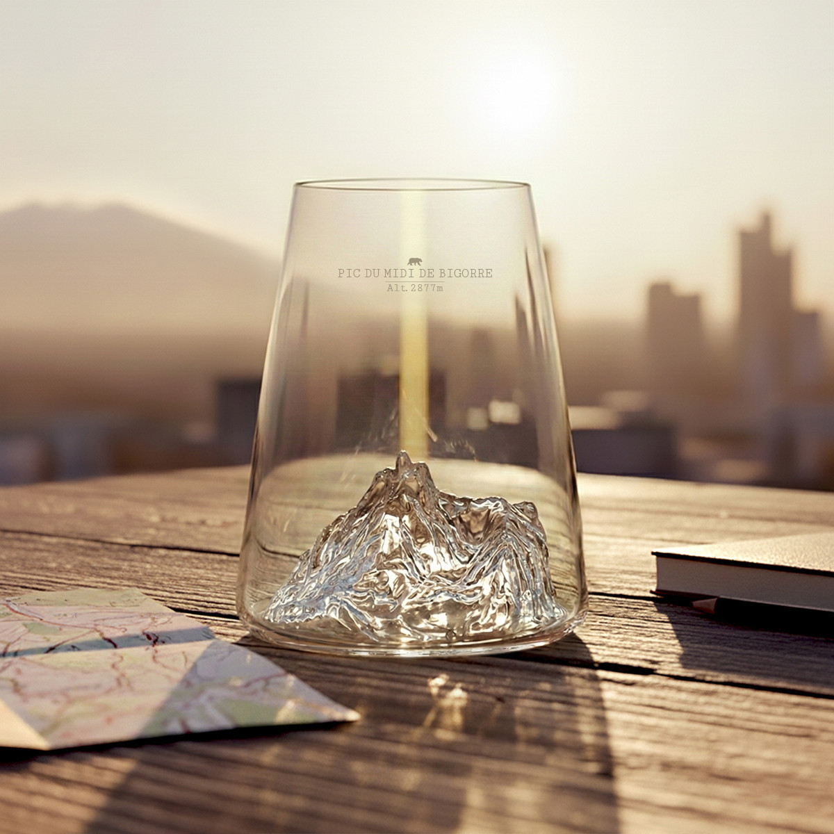 Verre long drink - pic du midi de bigorre - alaskan maker