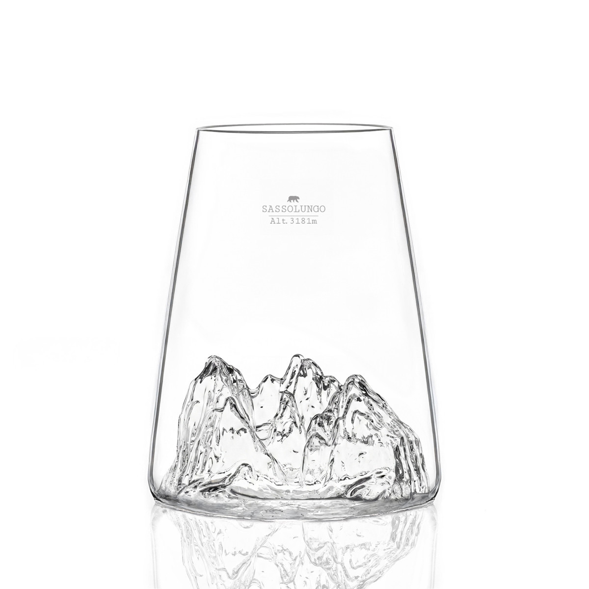 Verre long drink et bière - montagne sassolongo - alaskan maker