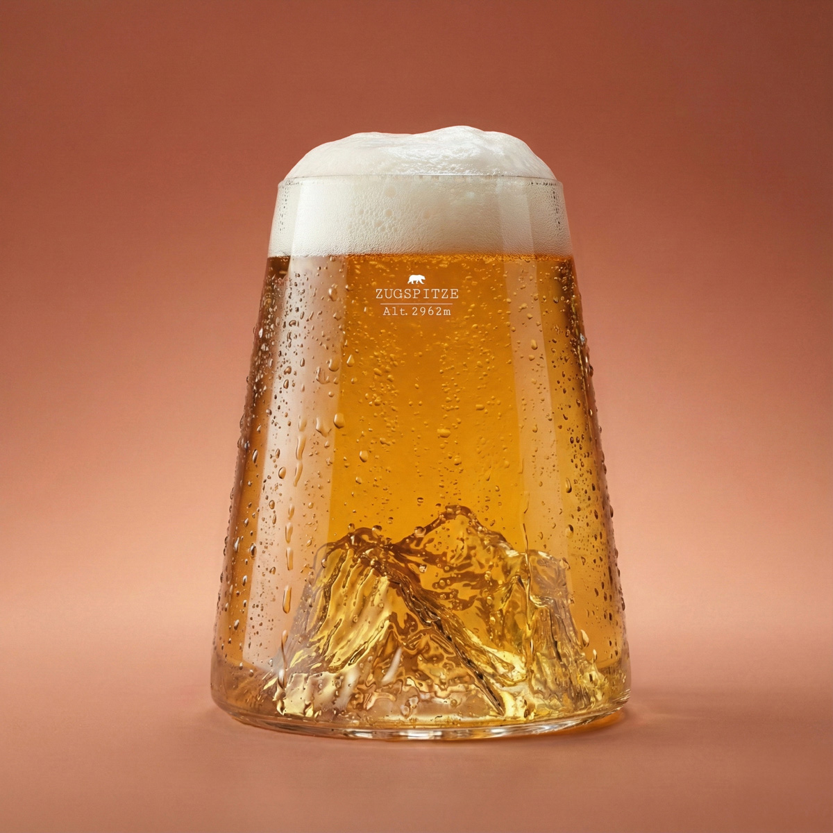 Verre long drink et bière - zugspitze - alaskan maker