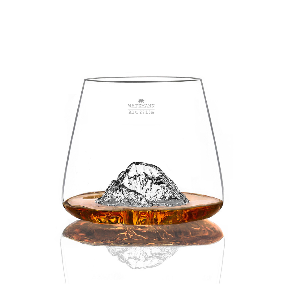 Set de 2 verres zugspitze et watzmann topographic - alaskan maker