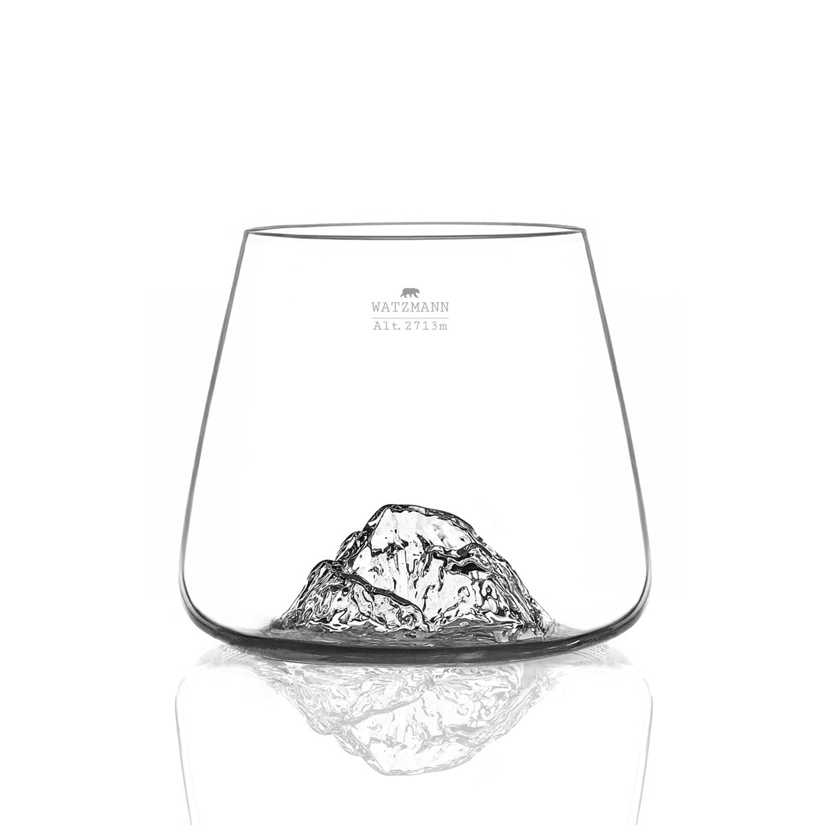 Set de 2 verres zugspitze et watzmann topographic - alaskan maker