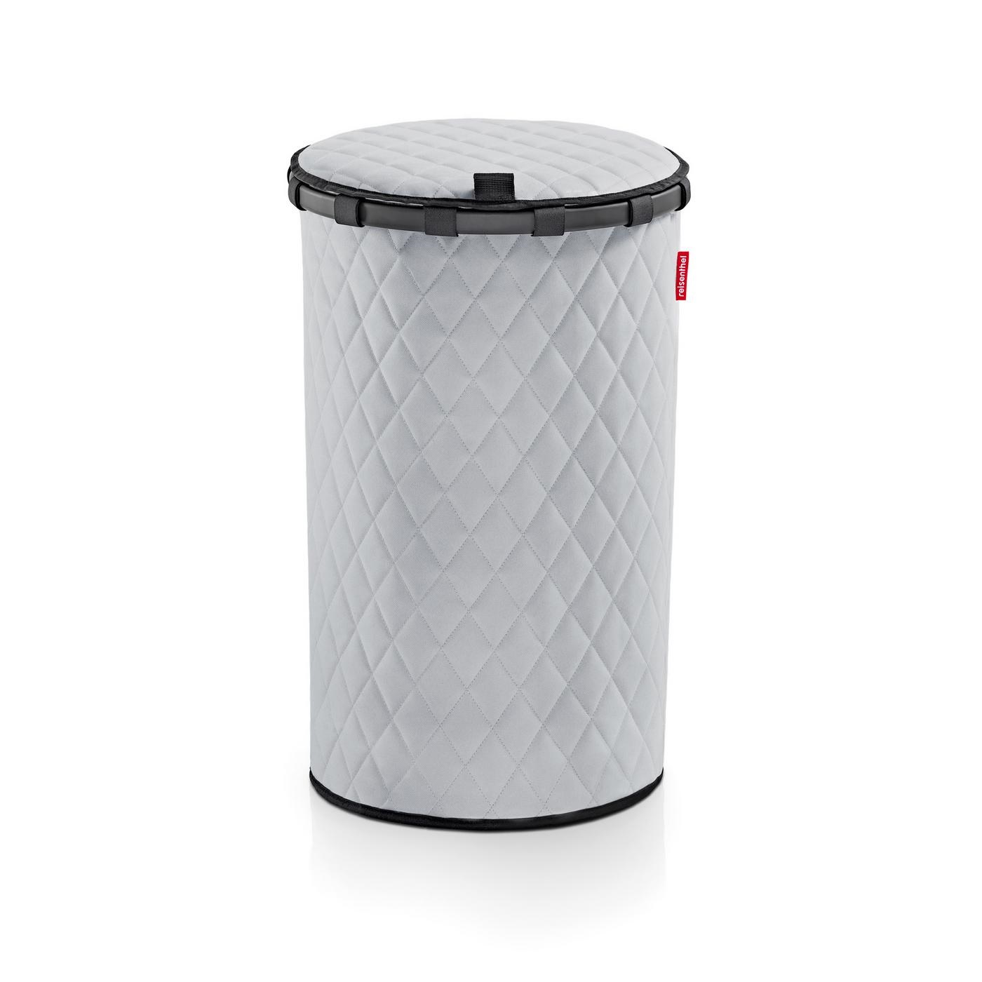 Couvercle pour panier à linge homebasket cover l ou m rhombus light grey - reisenthel