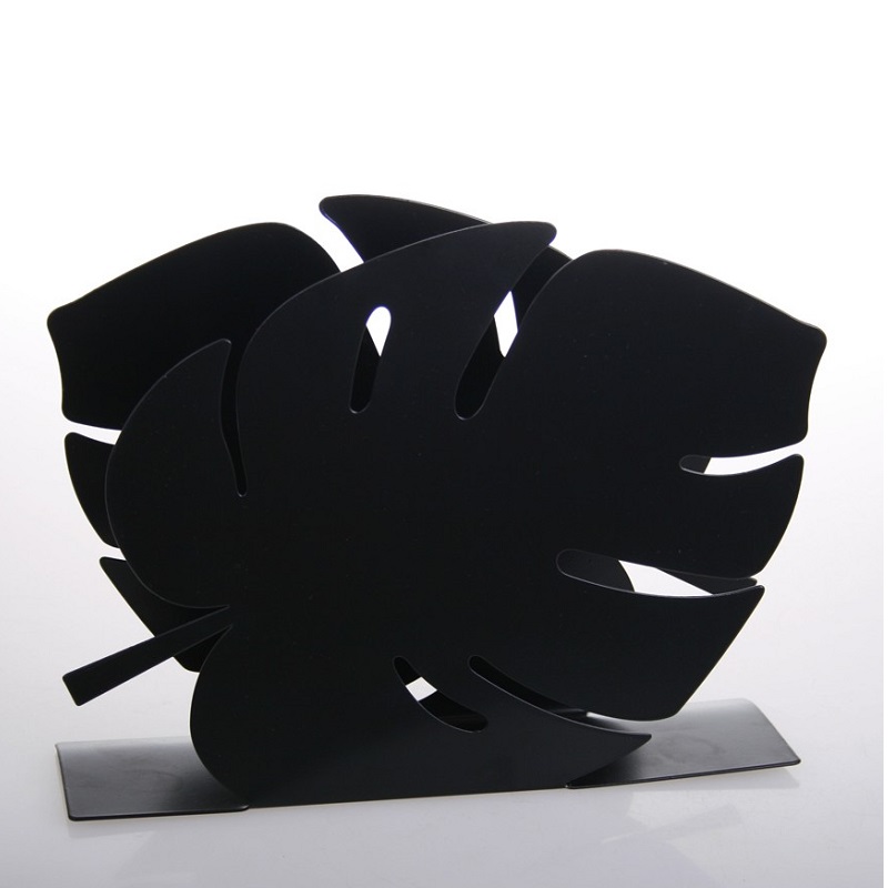 Porte magazines decor feuille tropicale home - socadis