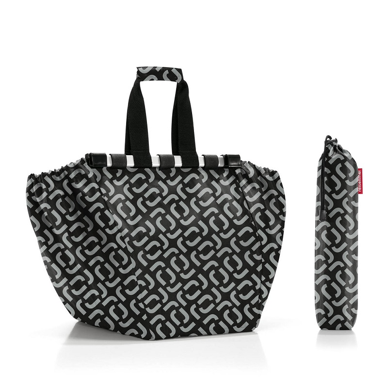 Easyshoppingbag signature black sac pour chariot de supermarche - reisenthel