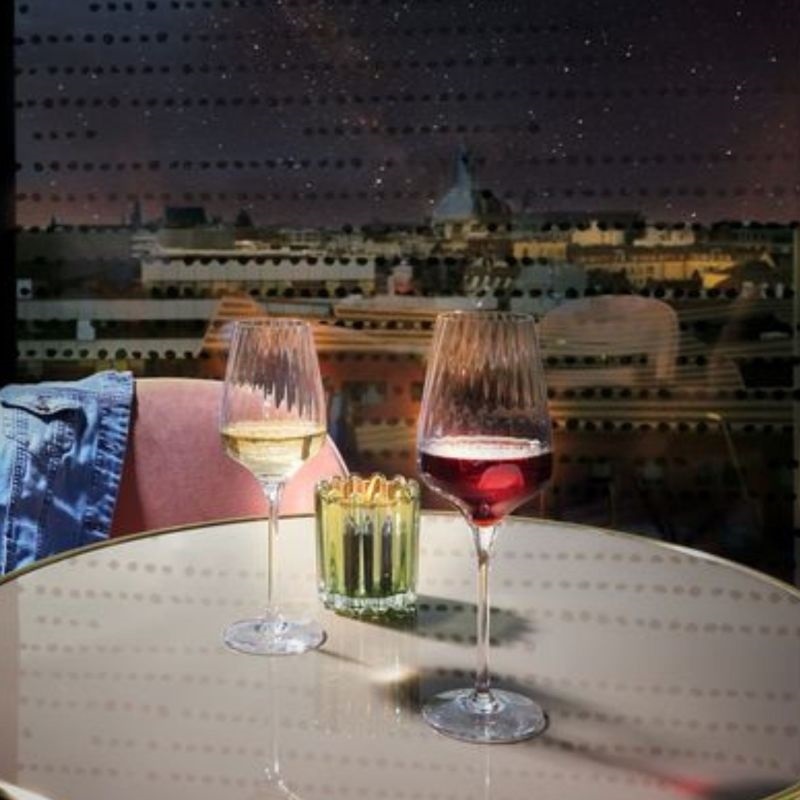 Lot de 6 verres à vin symétrie 45 cl - chef et sommelier