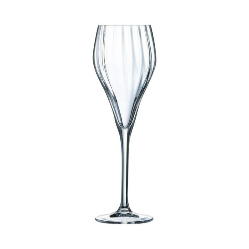 Lot de 6 flûtes à champagne symétrie 16 cl - chef et sommelier