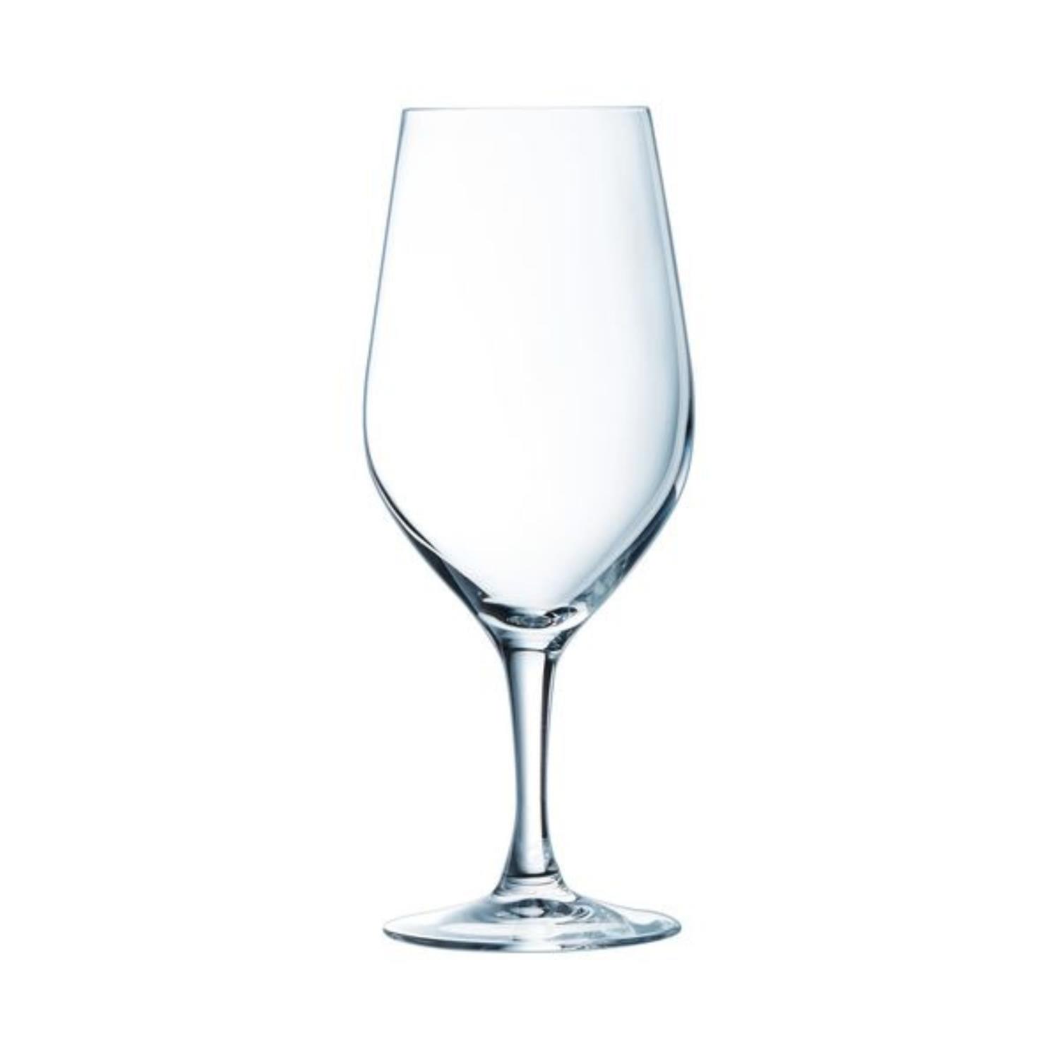 Evidence lot de 6 verres à vin 45 cl - chef et sommelier