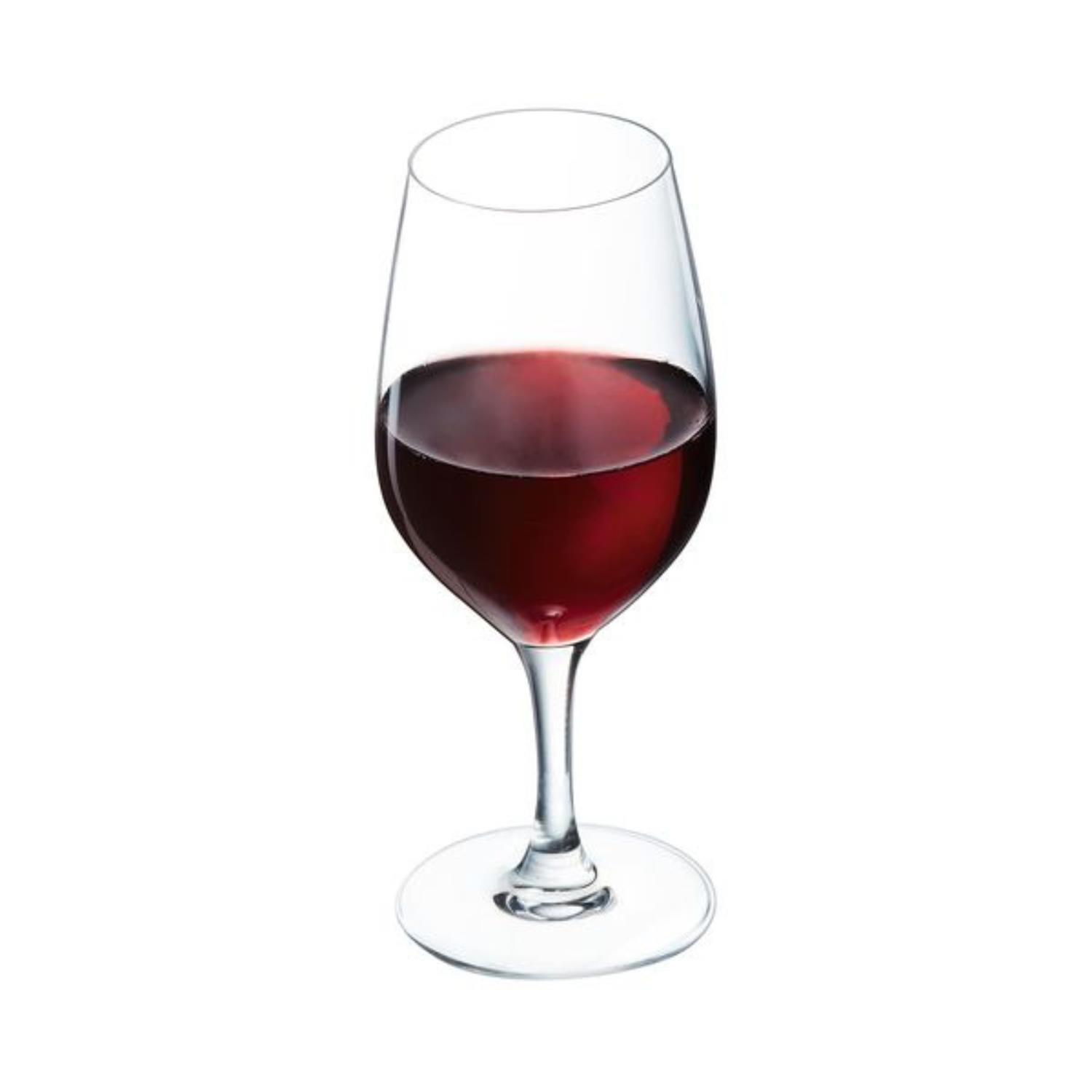 Evidence lot de 6 verres à vin 45 cl - chef et sommelier