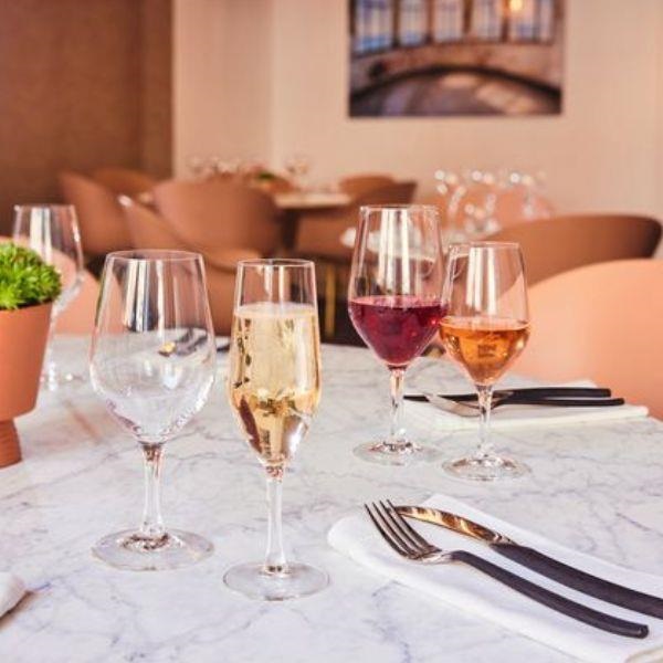 Lot de 6 verres à flûtes à champagne et vin effervescent evidence - 16 cl - chef et sommelier