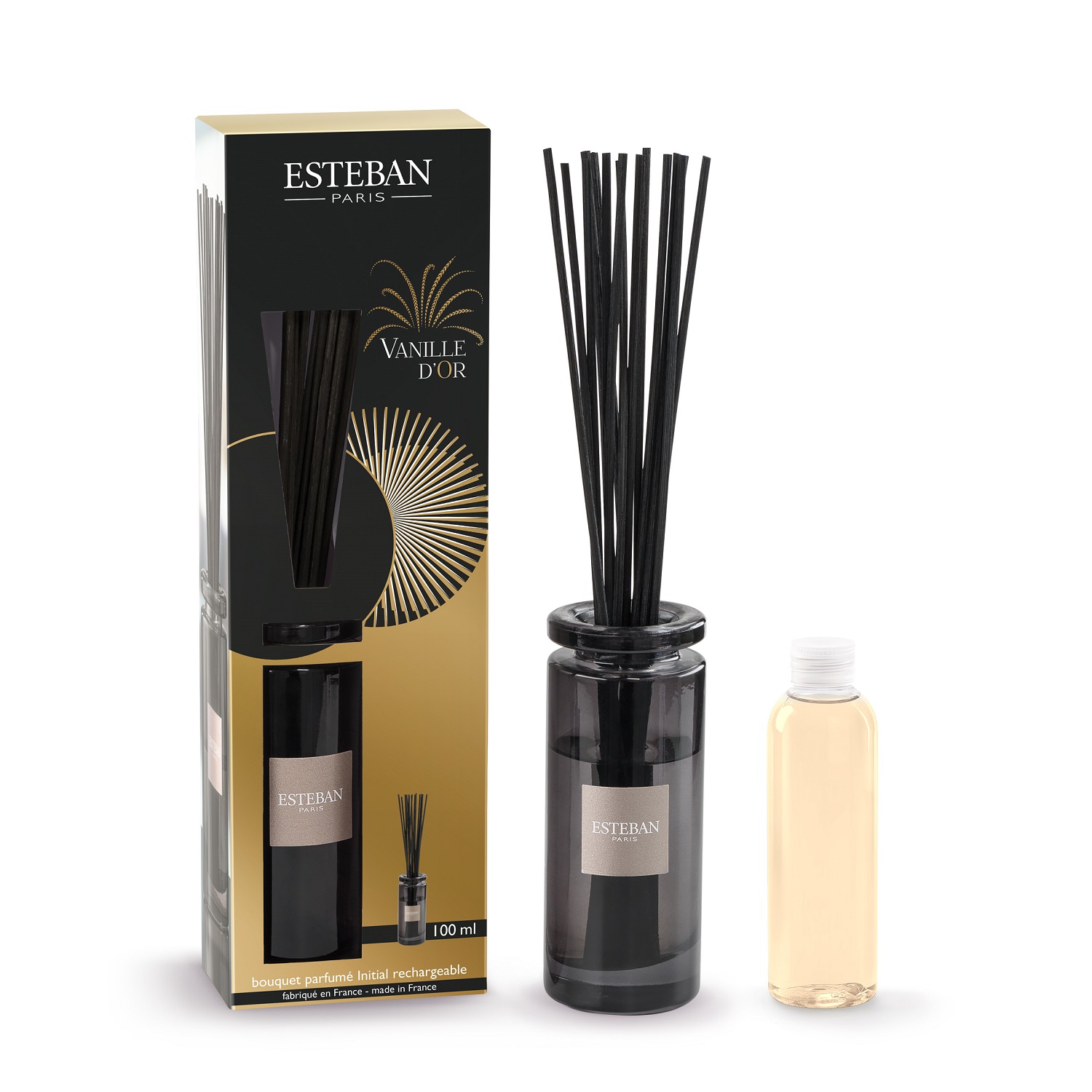 Vanille d'or, bouquet parfumé initial 100ml - esteban
