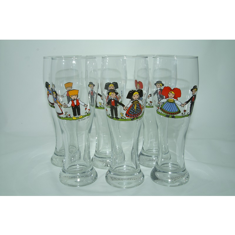 Lot de 6 verres bayern hansi 30 cl - boeckling