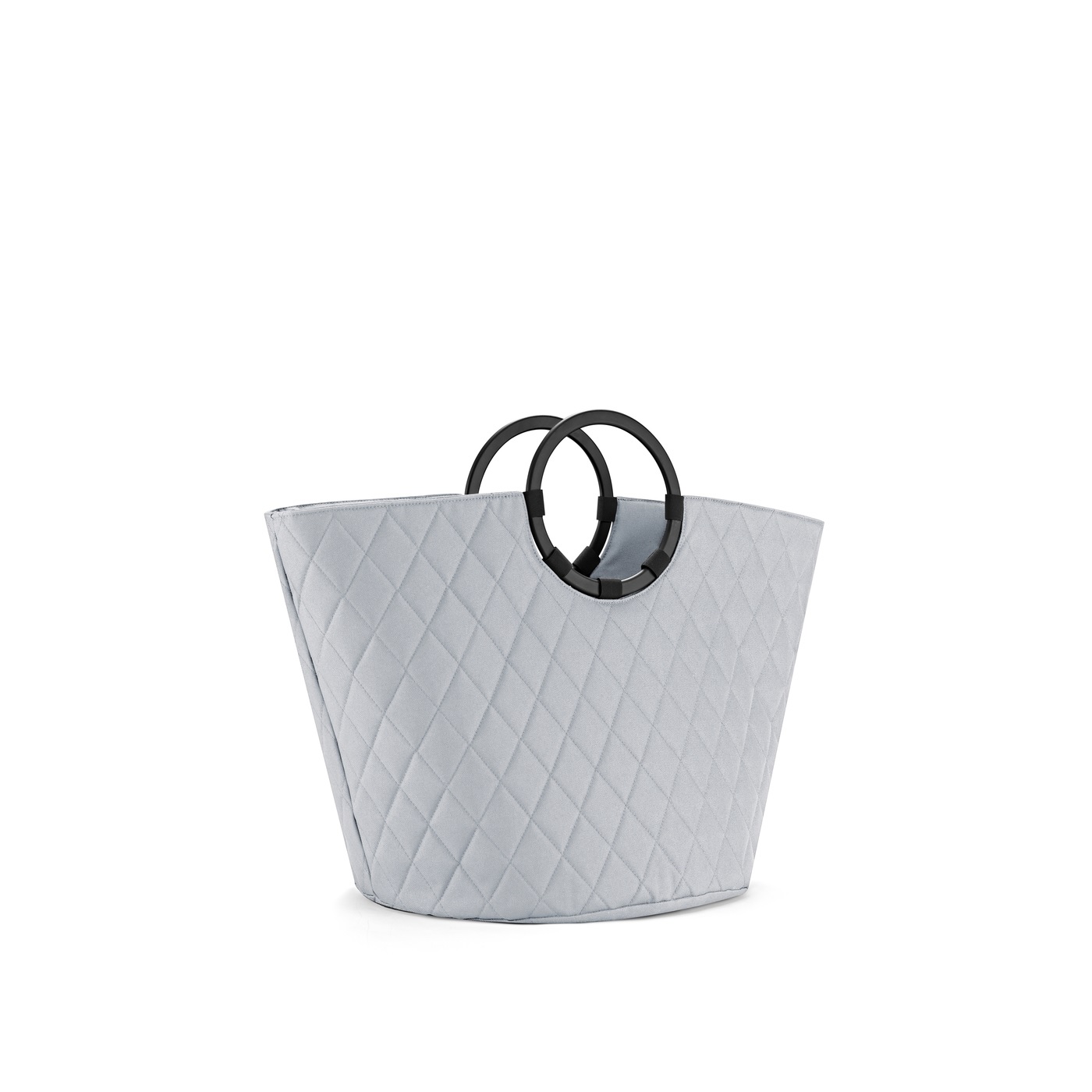 Panier à linge loophome s frame rhombus light grey - reisenthel