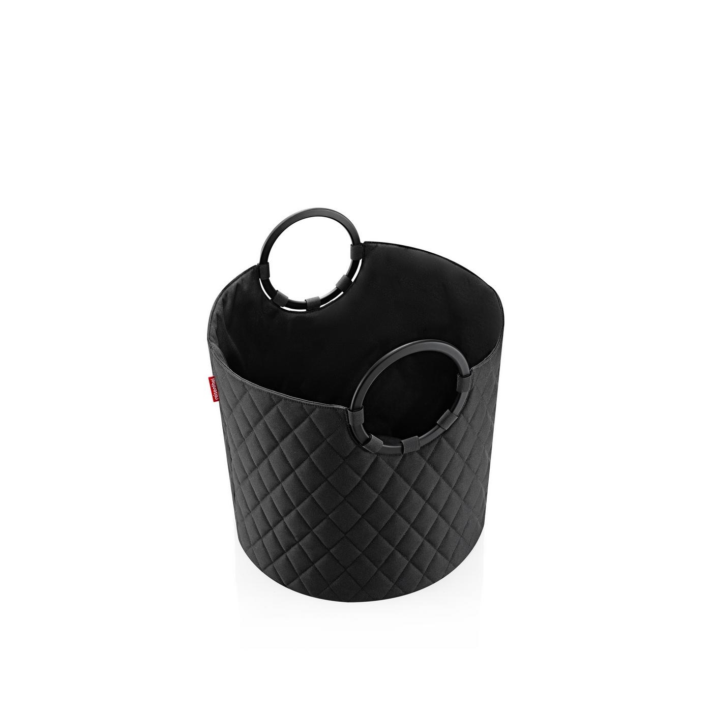 Panier à linge loophome s frame rhombus black - reisenthel