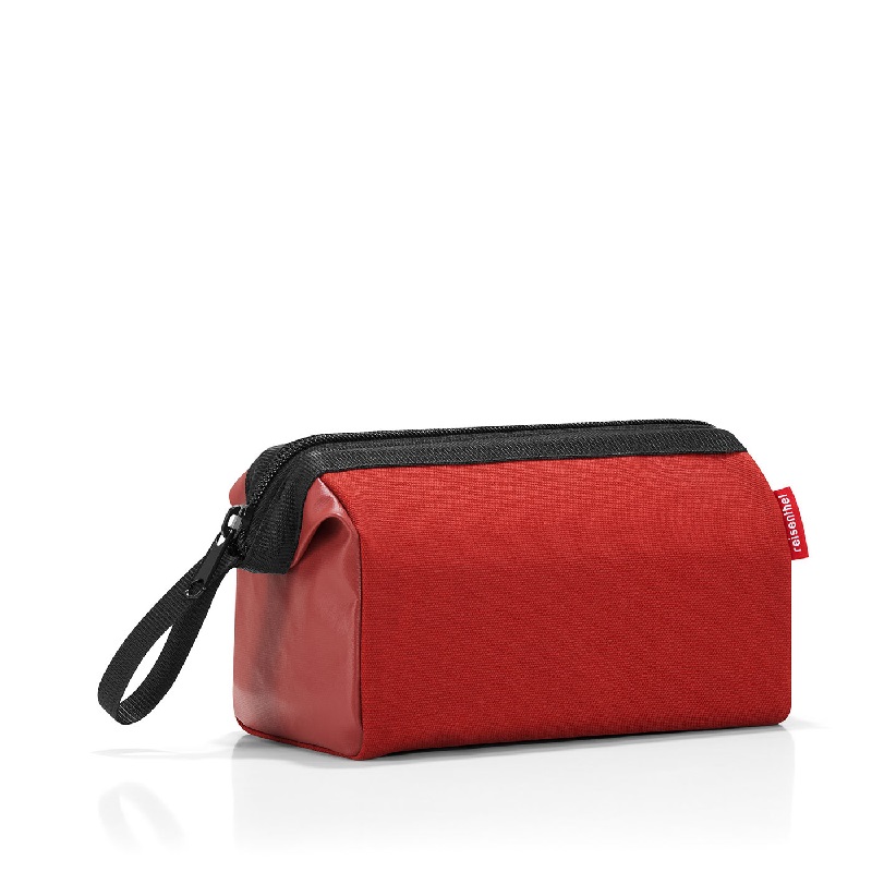 Travelcosmetic canvas russet trousse de toilette - reisenthel