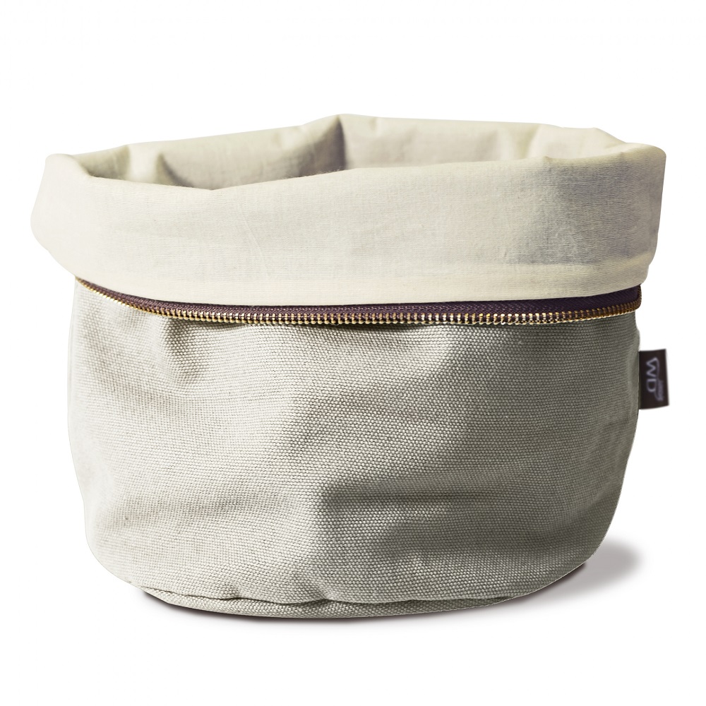 Panier à pain chauffant au noyaux de cerises couleur beige - wd lifestyle