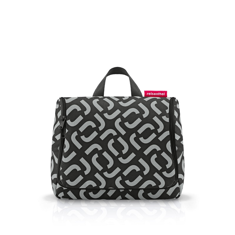 Toiletbag signature black trousse de toilette a suspendre - reisenthel