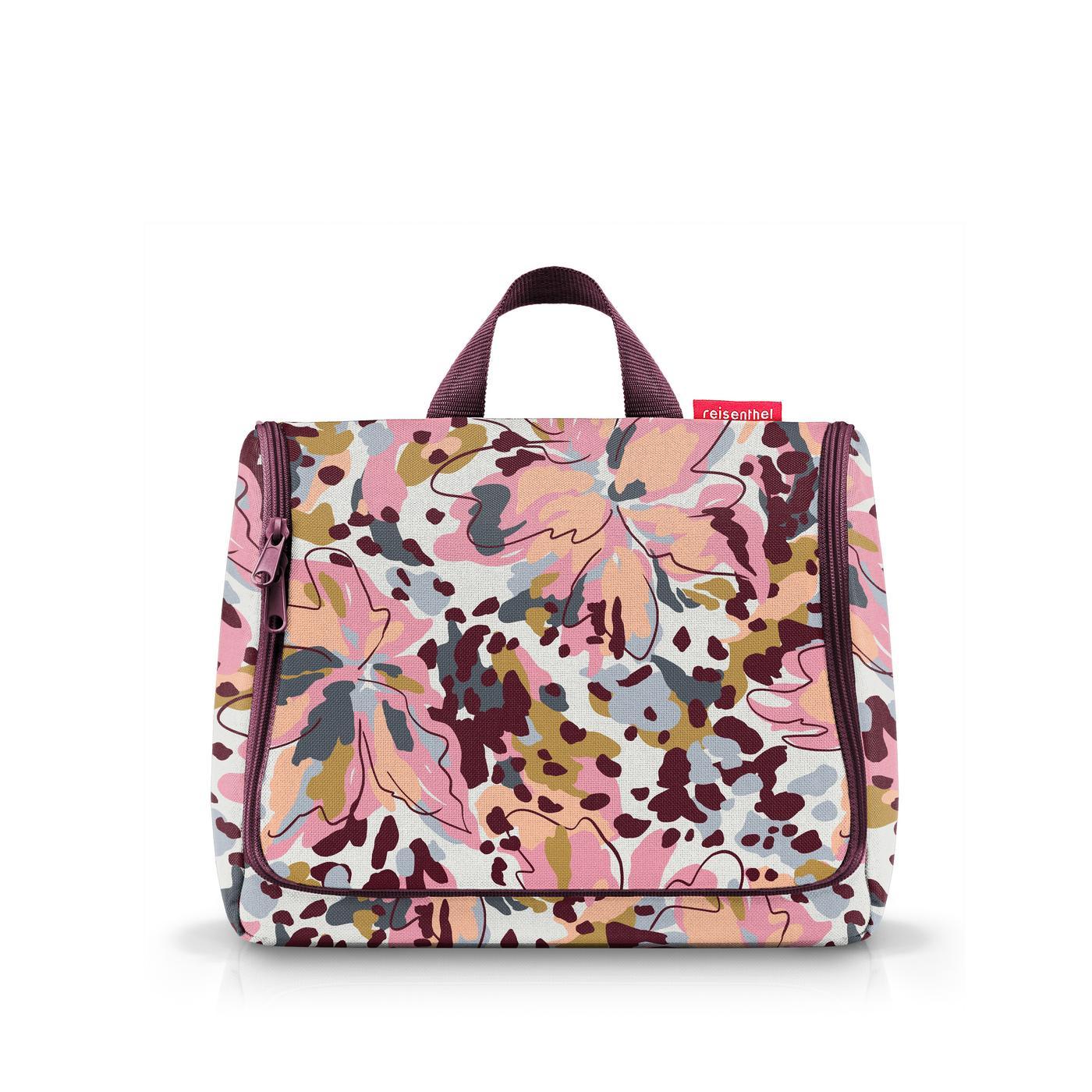 Toiletbag xl flora rose trousse de toilette à suspendre - reisenthel