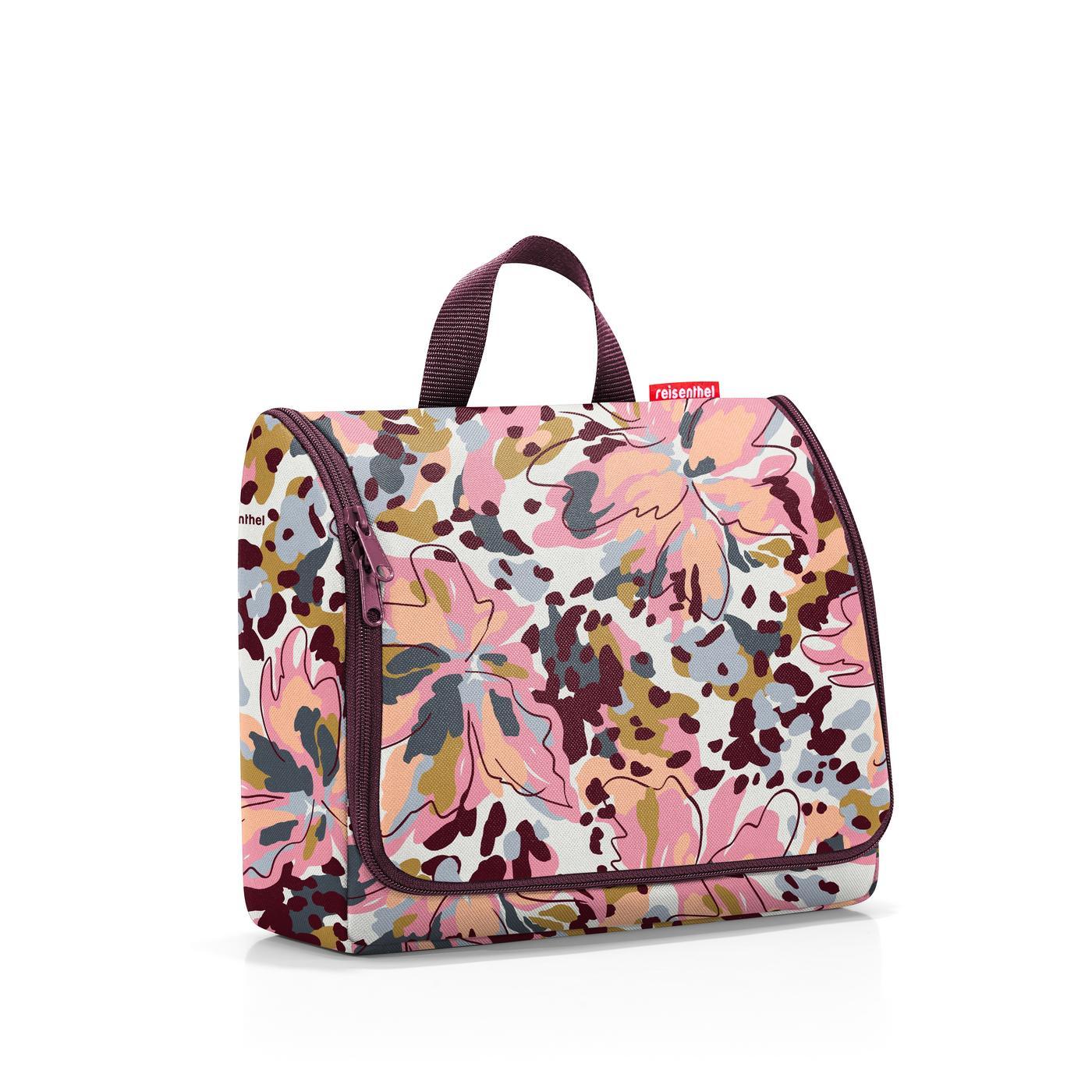 Toiletbag xl flora rose trousse de toilette à suspendre - reisenthel